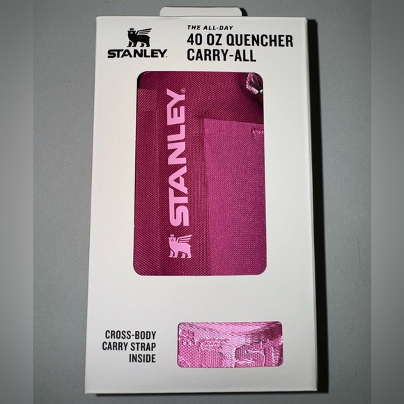 ✨🆕 Stanley All Day 40 oz. Quencher Carry-All Fuchsia - Picture 2 of 4